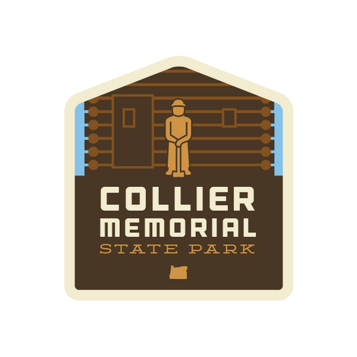 Collier Memorial State Park Sticker | Patchmarks Oregon State Parks