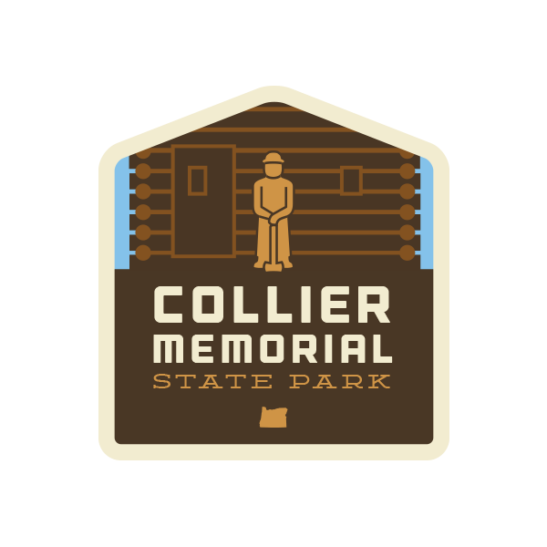 Collier Memorial State Park Sticker | Patchmarks Oregon State Parks