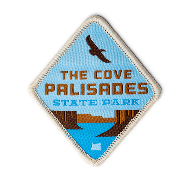 The Cove Palisades State Park Patch | Patchmarks Oregon State Parks