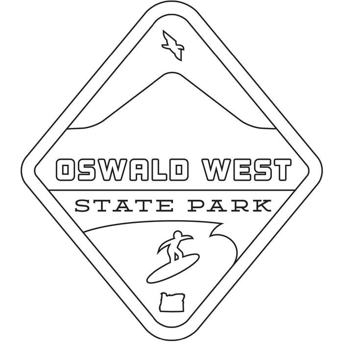 Oregon Parks Coloring Pages (Free Printable Download) | Patchmarks Oregon State Parks