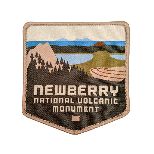 Newberry National Volcanic Crater - Patch | Patchmarks Oregon State Parks