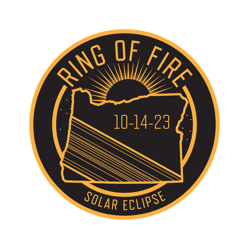 Eclipse - 3.5" Sticker | Patchmarks Oregon State Parks