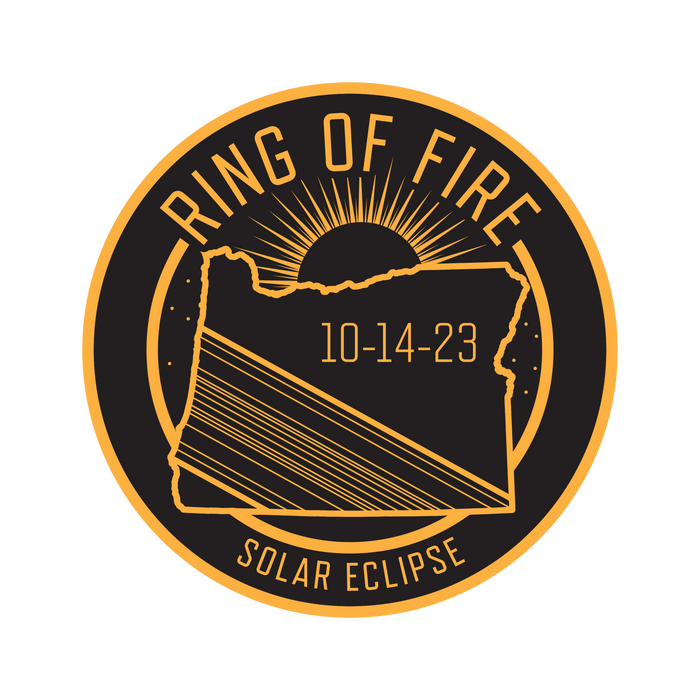 Eclipse - 3.5" Sticker | Patchmarks Oregon State Parks