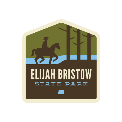 Elijah Bristow State Park Sticker | Patchmarks Oregon State Parks