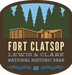 Fort Clatsop at Lewis & Clark NH Park Sticker | Patchmarks Oregon State Parks