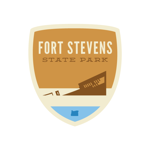 Fort Stevens State Park Sticker | Patchmarks Oregon State Parks
