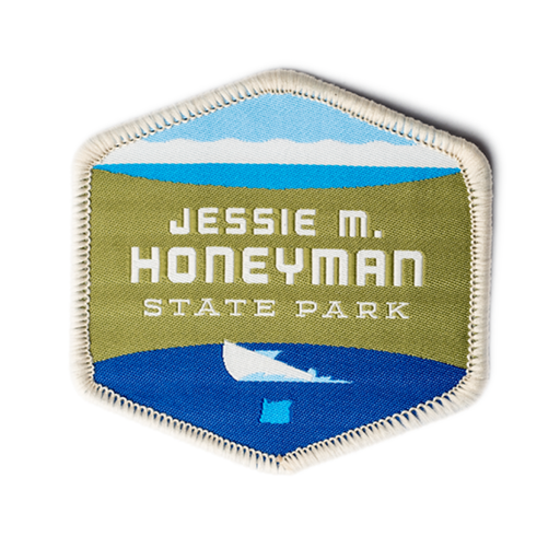 Jessie M. Honeyman State Park Patch | Patchmarks Oregon State Parks