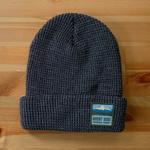 Mount Hood National Forest - Waffle Beanie | Patchmarks Oregon State Parks