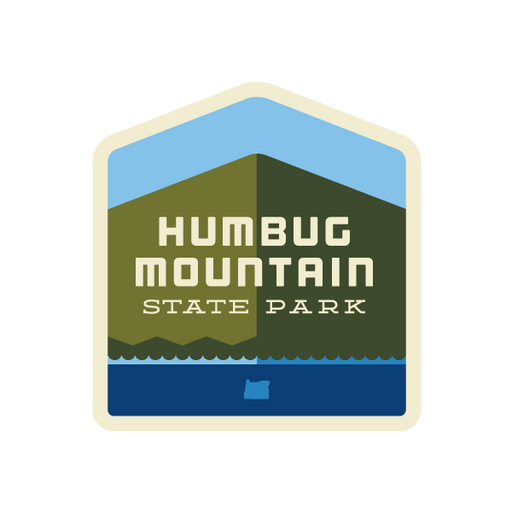 Humbug Mountain State Park Sticker | Patchmarks Oregon State Parks