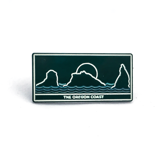 South Coast Enamel Pin | Patchmarks Oregon State Parks