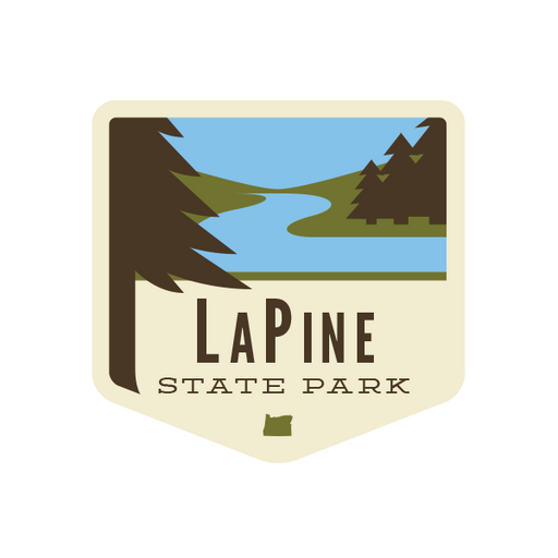 LaPine State Park Sticker | Patchmarks Oregon State Parks