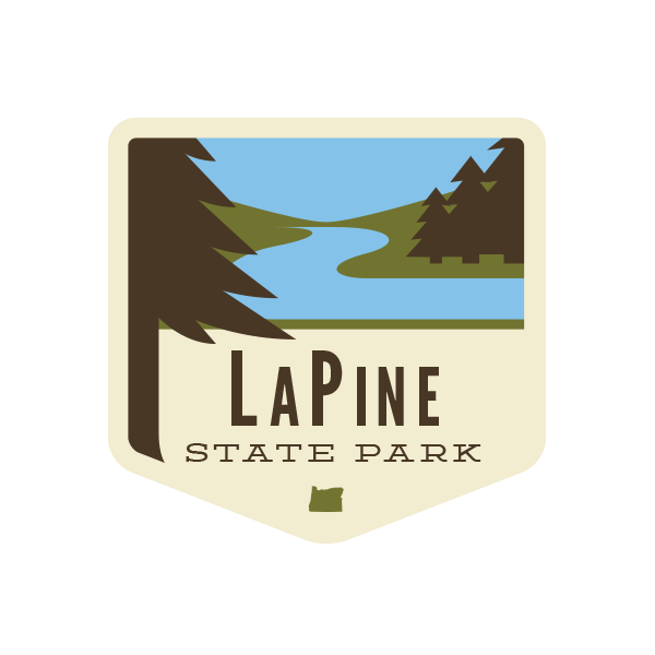 LaPine State Park Sticker | Patchmarks Oregon State Parks
