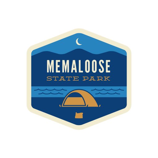 Memaloose State Park Sticker | Patchmarks Oregon State Parks