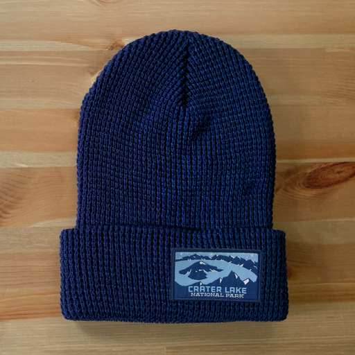 Crater Lake National Park - Waffle Beanie | Patchmarks Oregon State Parks