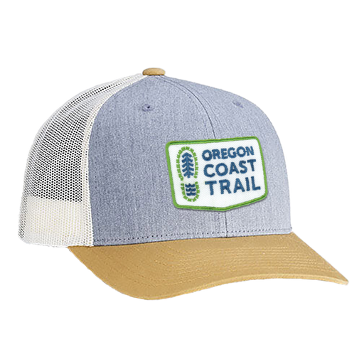 OCT Logo Patch Trucker Hat | Patchmarks Oregon State Parks