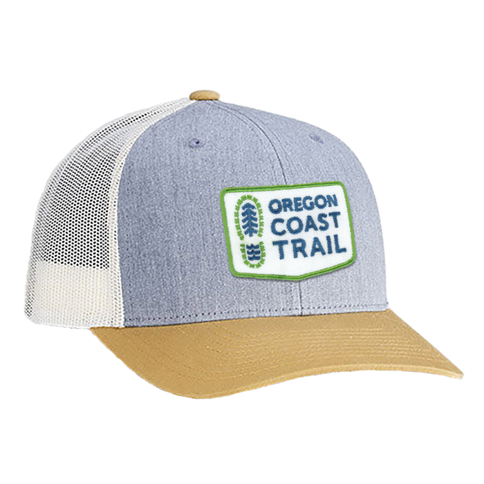 OCT Logo Patch Trucker Hat | Patchmarks Oregon State Parks