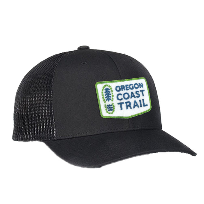 OCT Logo Patch Trucker Hat | Patchmarks Oregon State Parks