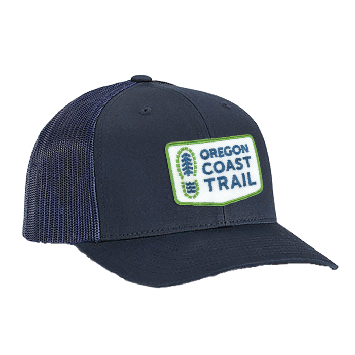OCT Logo Patch Trucker Hat | Patchmarks Oregon State Parks