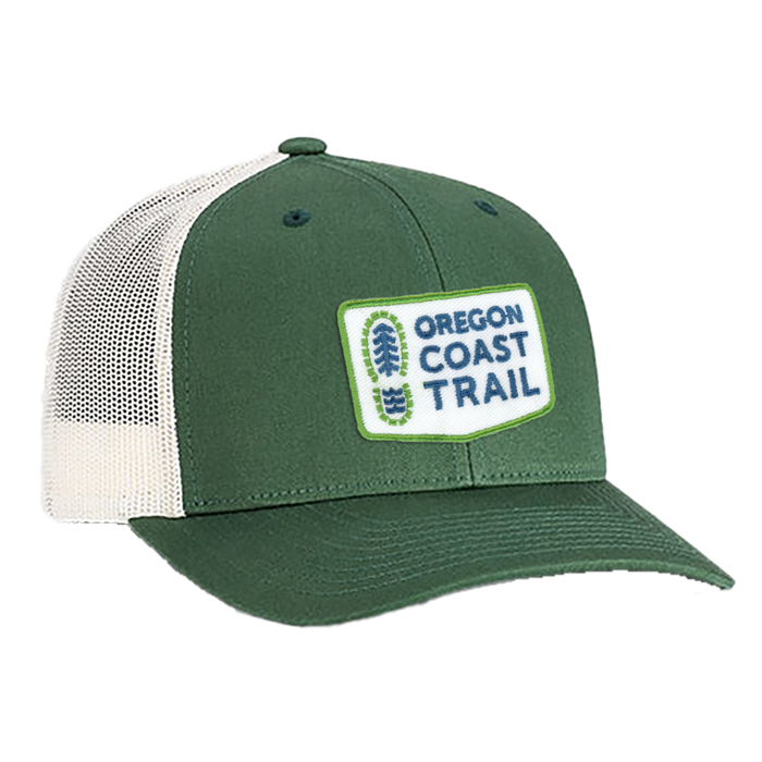 OCT Logo Patch Trucker Hat | Patchmarks Oregon State Parks