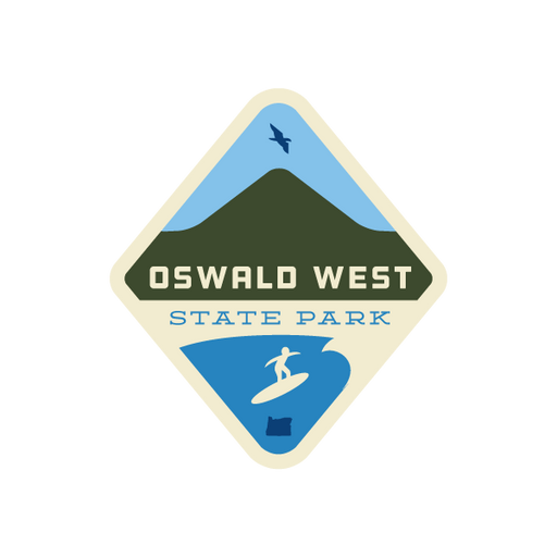 Oswald West State Park Sticker | Patchmarks Oregon State Parks