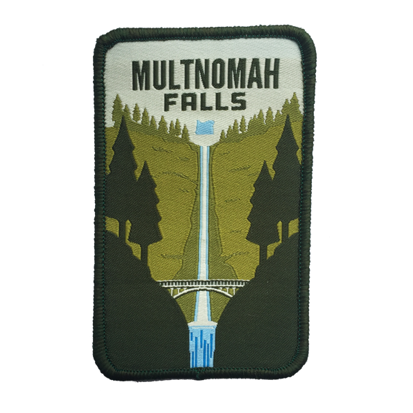 Multnomah Falls Patch | Patchmarks Oregon State Parks