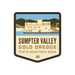 Sumpter Valley Gold Dredge State Heritage Area Sticker | Patchmarks Oregon State Parks