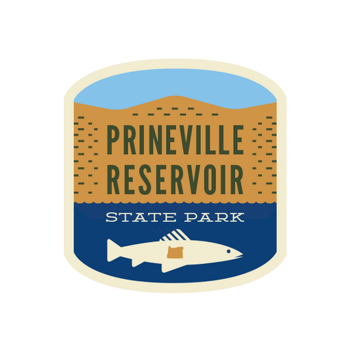 Prineville Reservoir State Park Sticker | Patchmarks Oregon State Parks