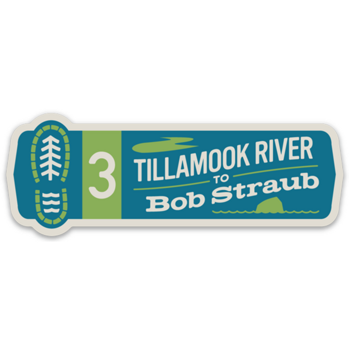OCT Segments 4" Sticker | Patchmarks Oregon State Parks