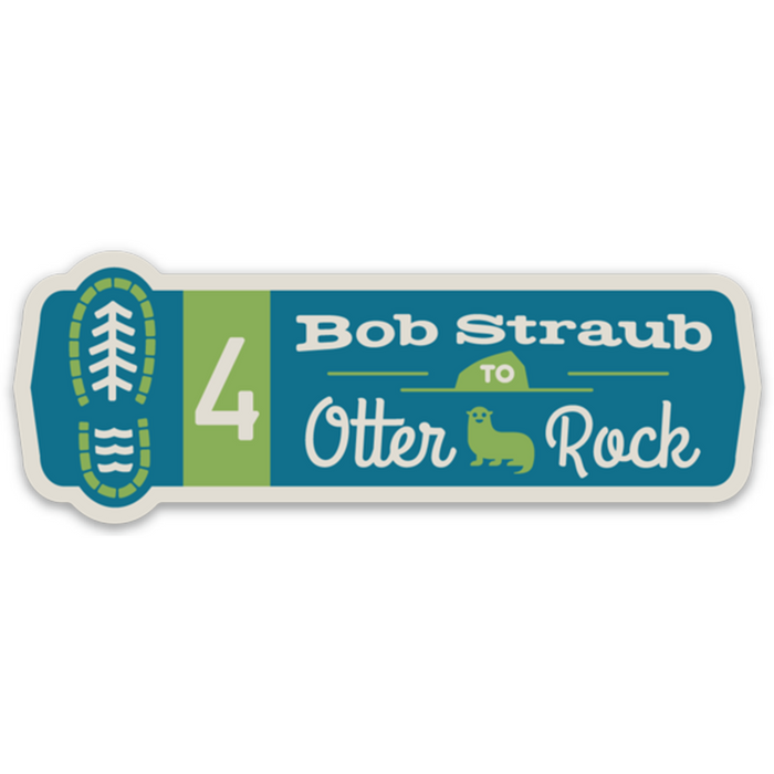 OCT Segments 4" Sticker | Patchmarks Oregon State Parks