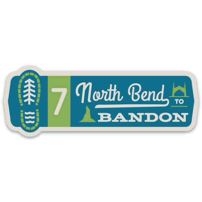 OCT Segments 4" Sticker | Patchmarks Oregon State Parks