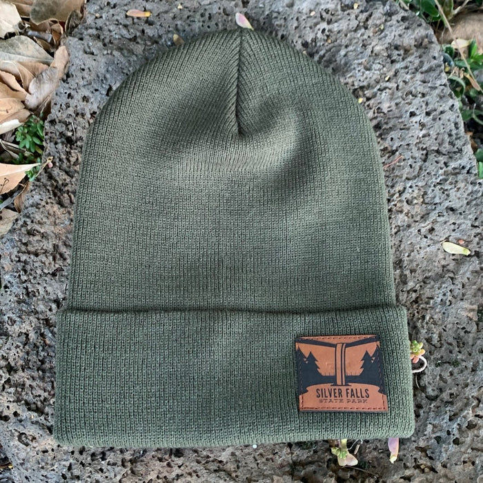 Silver Falls State Park Beanie | Patchmarks Oregon State Parks