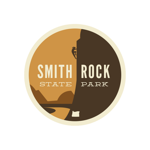 Smith Rock State Park Sticker | Patchmarks Oregon State Parks