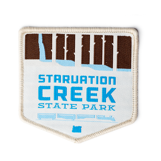 Starvation Creek State Park Patch | Patchmarks Oregon State Parks