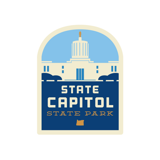State Capitol State Park Sticker | Patchmarks Oregon State Parks