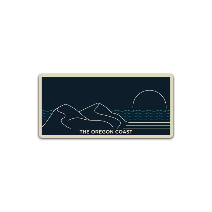 Central Coast Sticker | Patchmarks Oregon State Parks