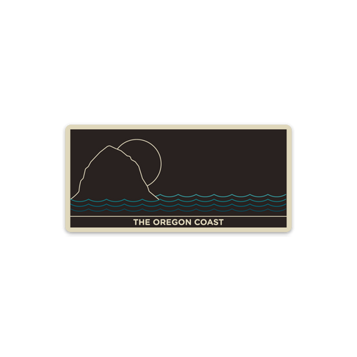 North Coast Vinyl Sticker | Patchmarks Oregon State Parks