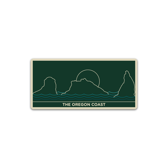 South Coast Vinyl Sticker | Patchmarks Oregon State Parks