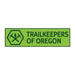 Trailkeepers Bumper Sticker | Patchmarks Oregon State Parks
