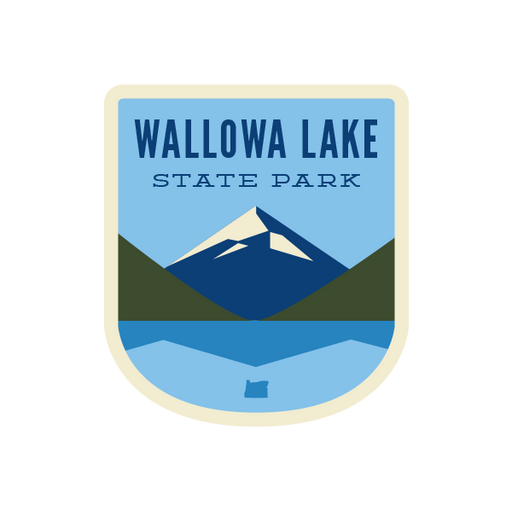 Wallowa Lake State Park Sticker | Patchmarks Oregon State Parks