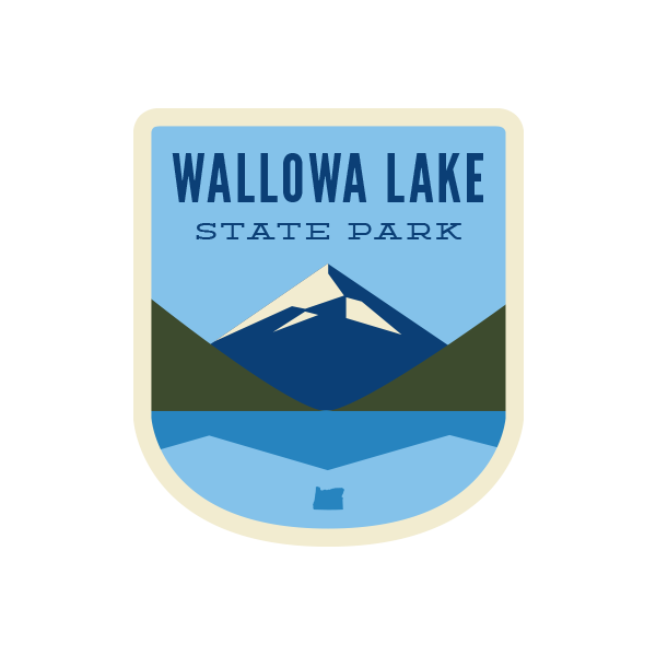 Wallowa Lake State Park Sticker | Patchmarks Oregon State Parks