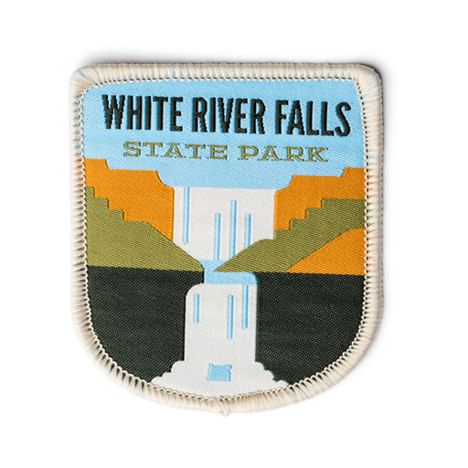 White River Falls State Park Patch | Patchmarks Oregon State Parks