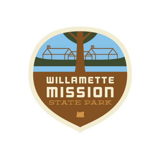 Willamette Mission State Park Sticker | Patchmarks Oregon State Parks