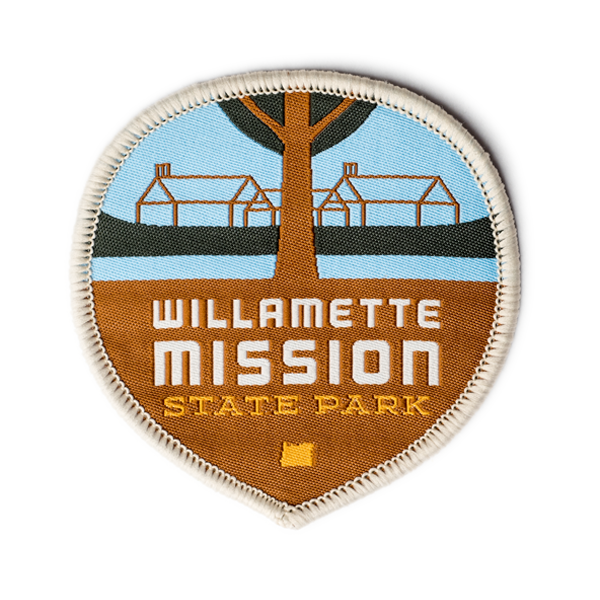 Willamette Mission State Park Patch | Patchmarks Oregon State Parks