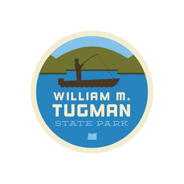 William M. Tugman State Park Sticker | Patchmarks Oregon State Parks